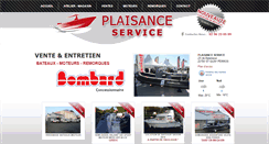 Desktop Screenshot of plaisanceservice.com